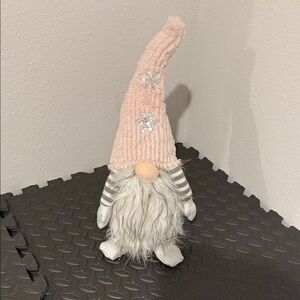 Pink Gnome Plush with Star Accents